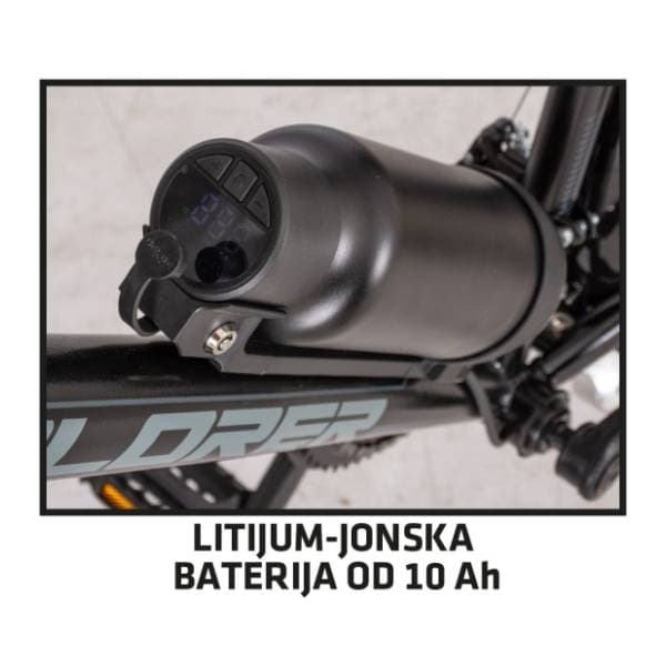 VISITOR Touring Cross Ven-eco crni električni bicikl 4