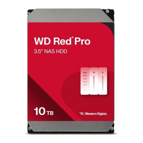WESTERN DIGITAL hard disk 10TB Red Pro NAS 1