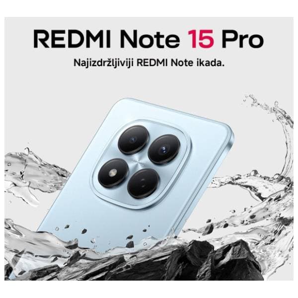 XIAOMI Redmi Note 15 Pro 12/512GB Glacier Blue (MZB0MGQEU) 16