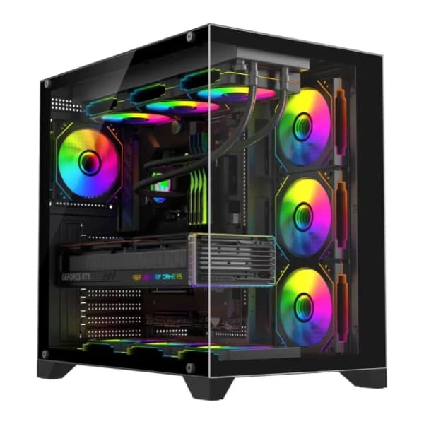 ZEUS kućište 1101A Panoramic Black 0