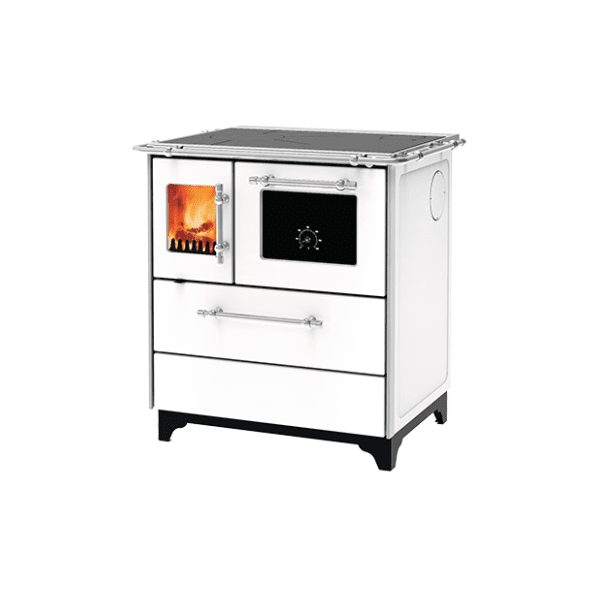 ALFA PLAM šporet na čvrsto gorivo 70 Donna ECO desni beli 0