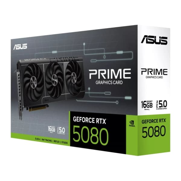 ASUS nVidia GeForce RTX 5080 PRIME 16GB GDDR7 256-bit grafička kartica 12