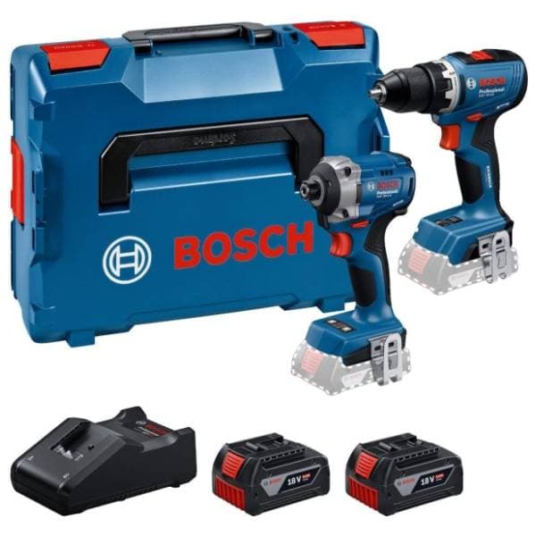 BOSCH GSR 18V-65 + GDR 18V-215 0615A50090 aku set 0