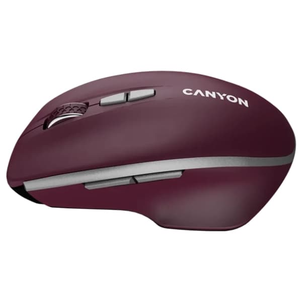 CANYON bežični miš MW-21 Burgundy Red 4