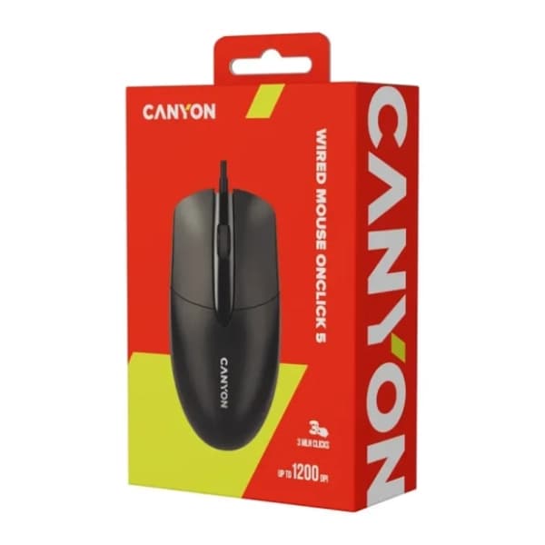 CANYON miš M-5 crni 4