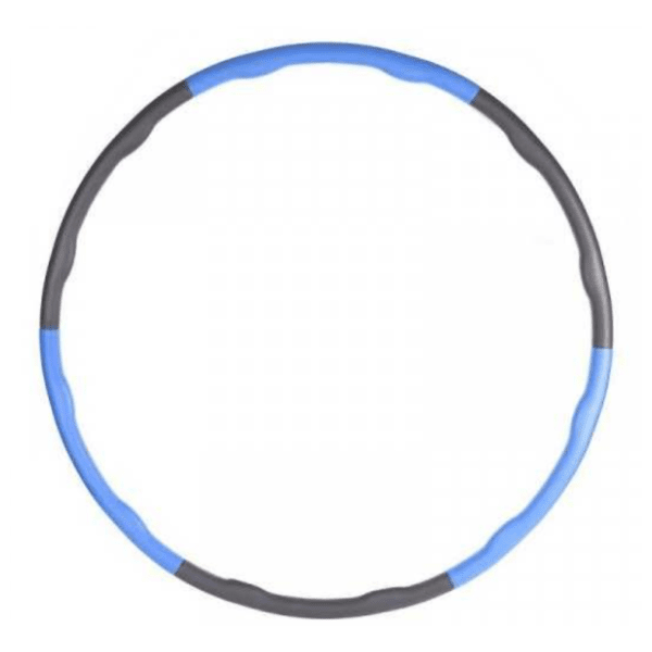 CAPRIOLO hula hop karika 100cm plavo-siva 0