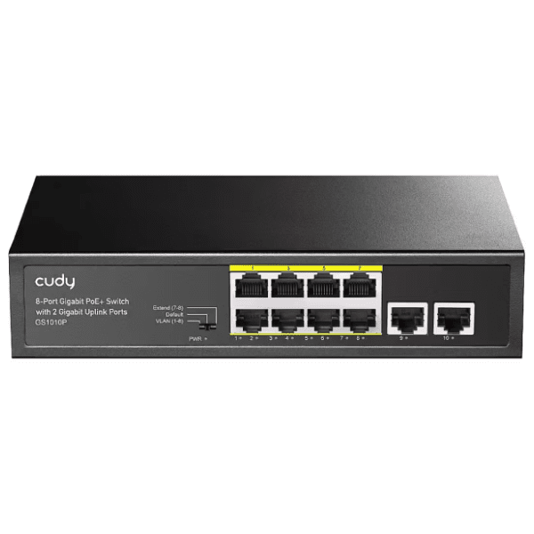 CUDY GS1010P 8-port switch 0