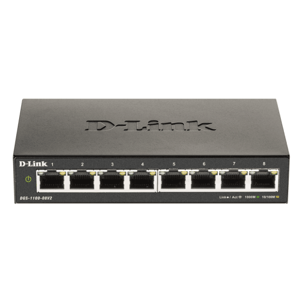D-LINK DGS-1100-08V2 8-port switch 0