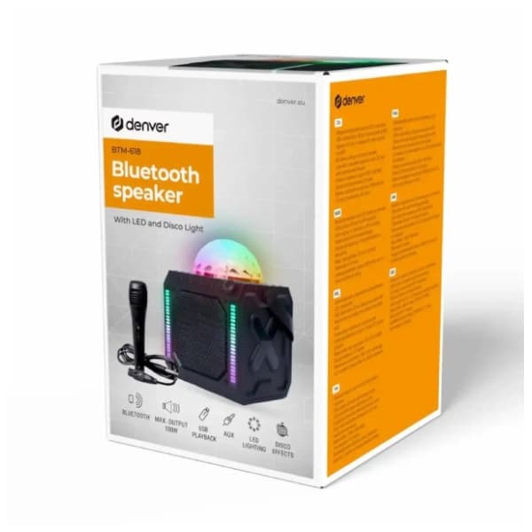 DENVER bluetooth zvučnik BTM-618 9