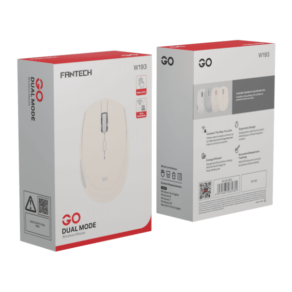 FANTECH bežični miš W193 bež 6