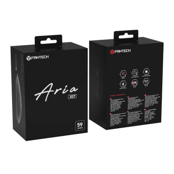 FANTECH bežični miš XD7 Aria crni 7