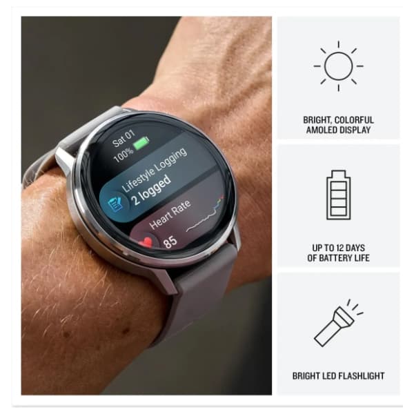 GARMIN Venu 4 45mm Black pametni sat 9