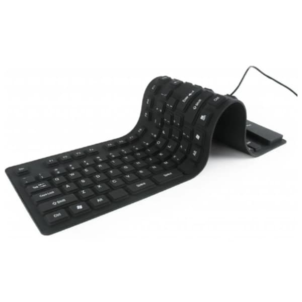 GEMBIRD fleksibilna tastatura KB-109F-B 0