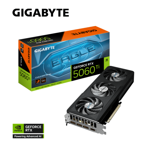 GIGABYTE nVidia GeForce RTX 5060 Ti EAGLE MAX OC 8GB GDDR7 128-bit grafička kartica 10