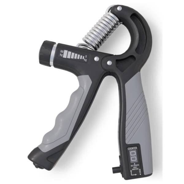 GORILLA SPORTS siva podesiva opruga za jačanje šake 0