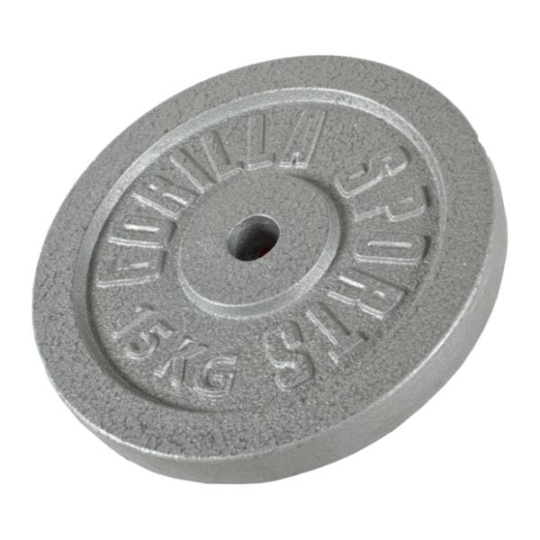 GORILLA SPORTS teg od livenog gvožđa 15 kg 0