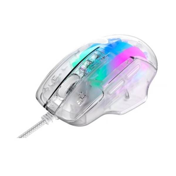 HAVIT miš MS1011SE transparent beli 2