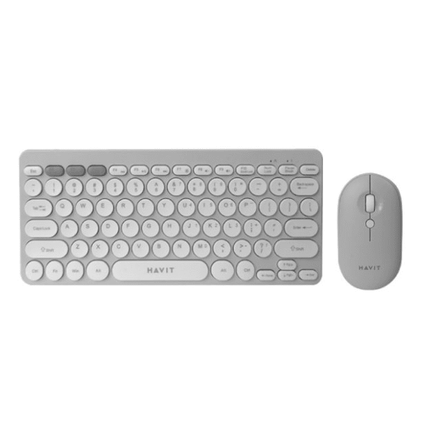HAVIT set bežični miš i tastatura KB279GCM beli 0