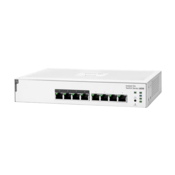 HPE Instant On Switch 8p Gigabit CL4 PoE 65W 1830 switch 1