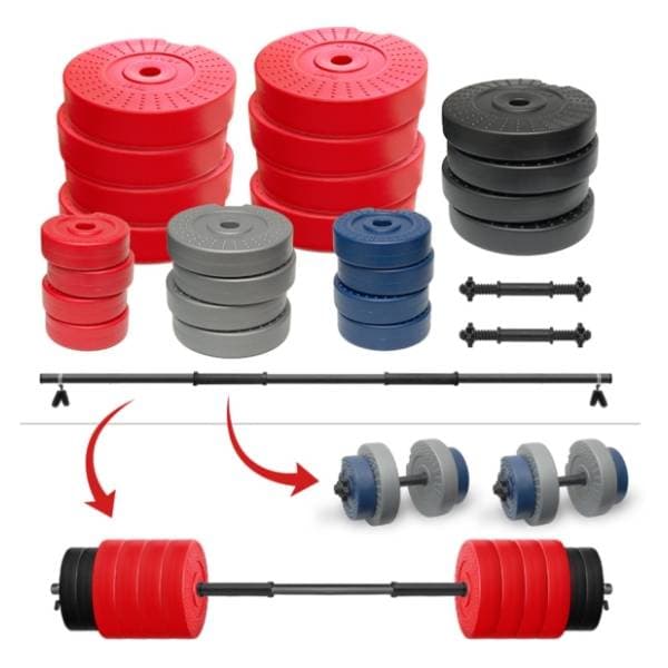 IRON SPORT 122kg set tegova 2+1 šipke 0