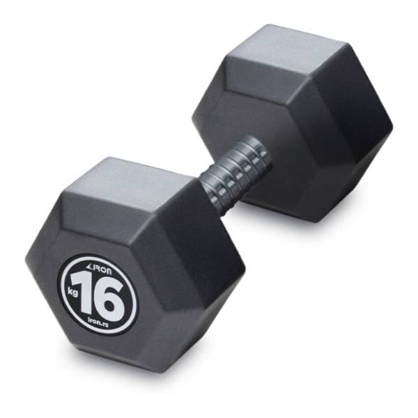 IRON SPORT 16kg HEX bučica 0