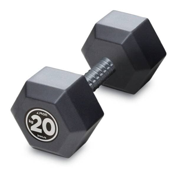 IRON SPORT 20kg HEX bučica 0