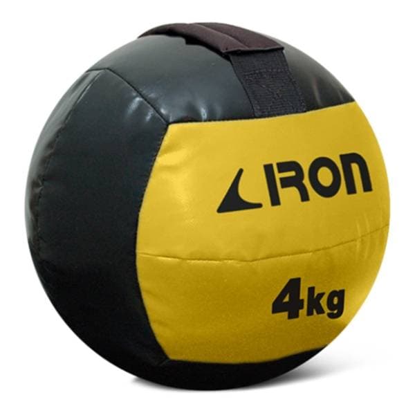 IRON SPORT 4kg Wall Ball lopta za bacanje sa ručkama 0
