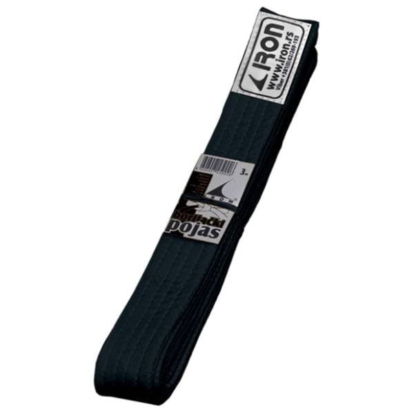 IRON SPORT crni pojas za borilačke sportove 3m 0