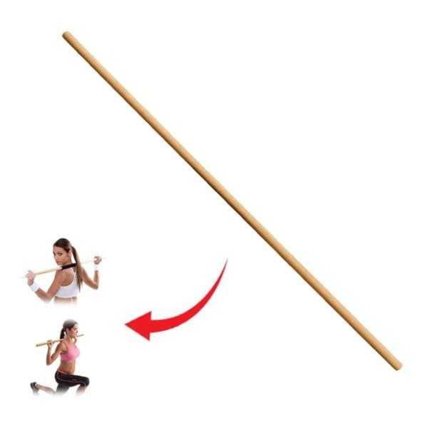 IRON SPORT drveni štap za aerobik i jogu 0