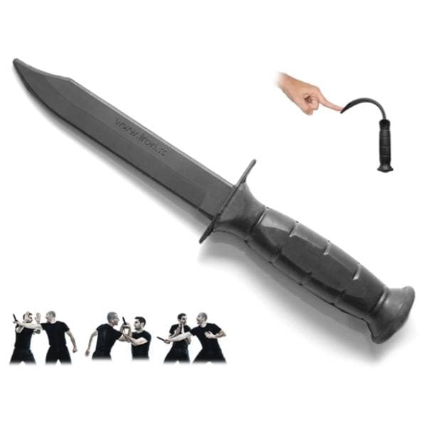 IRON SPORT gumeni nož za vežbe samoodbrane i trening 0