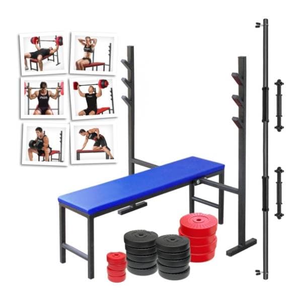 IRON SPORT set tegova 96 2+1 šipke sa klupom 0