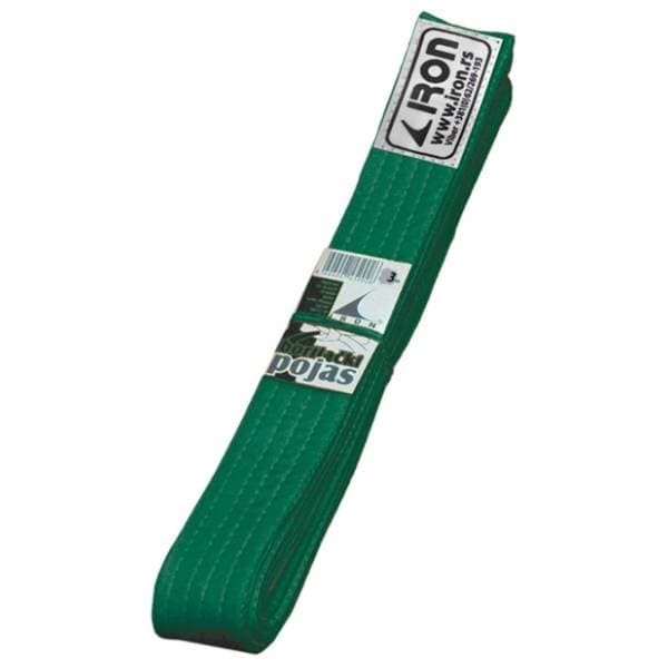 IRON SPORT zeleni pojas za borilačke sportove 3m 0