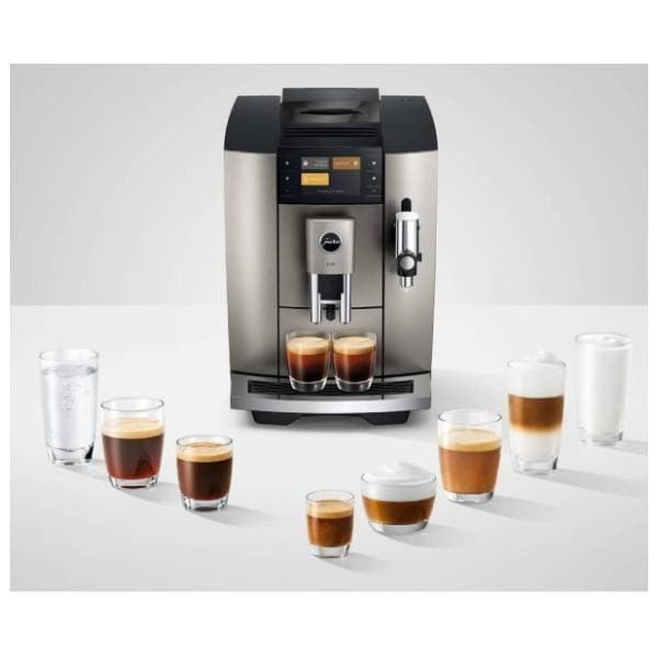 JURA aparat za kafu E8 Midnight Silver 4