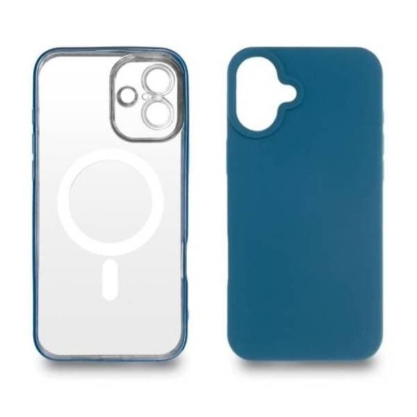JUST IN CASE 2u1 plava maska za iPhone 16 sa MagSafe (MAGPL116BL) 0