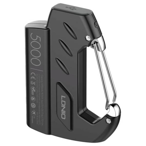 LDNIO PR522 5000mAh crni privezak power bank 0