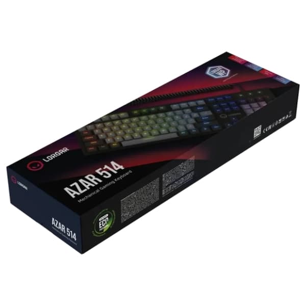 LORGAR tastatura Azar 514 RGB LRG-GK514W-US 5