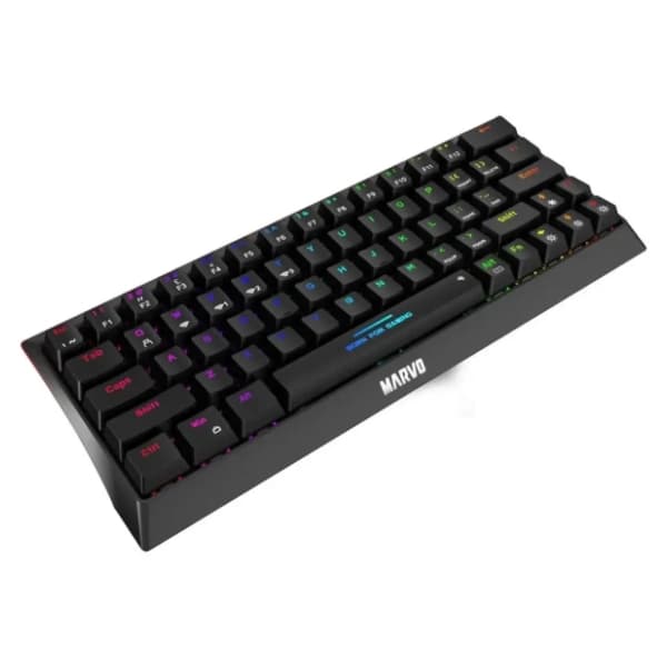 MARVO bežična tastatura KG962W EN-R HECATE 61WR 2