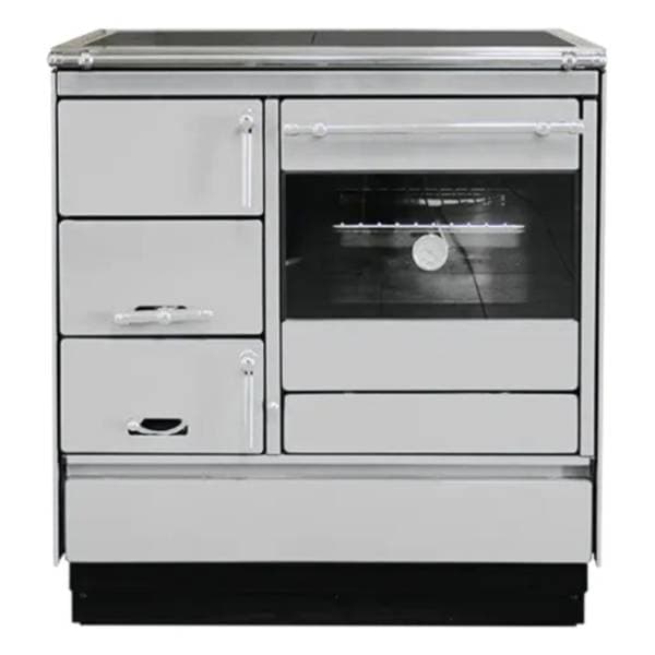 MBS šporet na čvrsto gorivo King desni beli 0