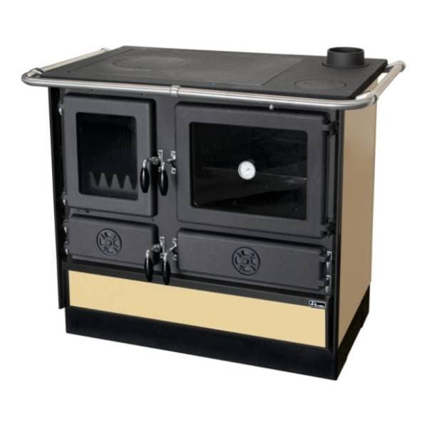 MBS šporet na čvrsto gorivo Magnum Plus 4D desni krem 0