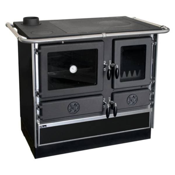 MBS šporet na čvrsto gorivo Magnum Plus 4D levi crni 0