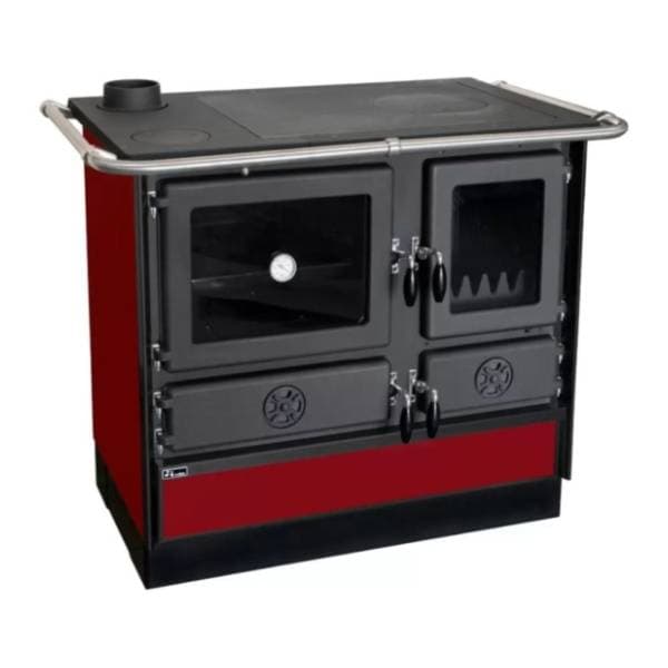 MBS šporet na čvrsto gorivo Magnum Plus 4D levi crveni 0