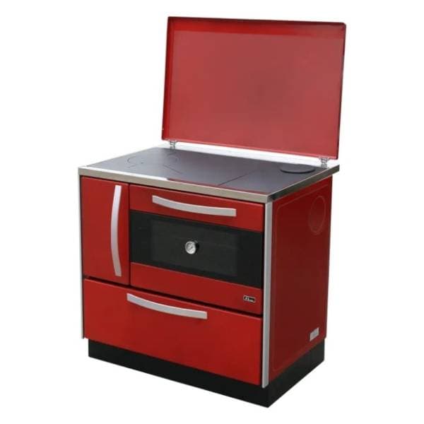 MBS šporet na čvrsto gorivo Royal 900 Plus P3D SL desni crveni 0