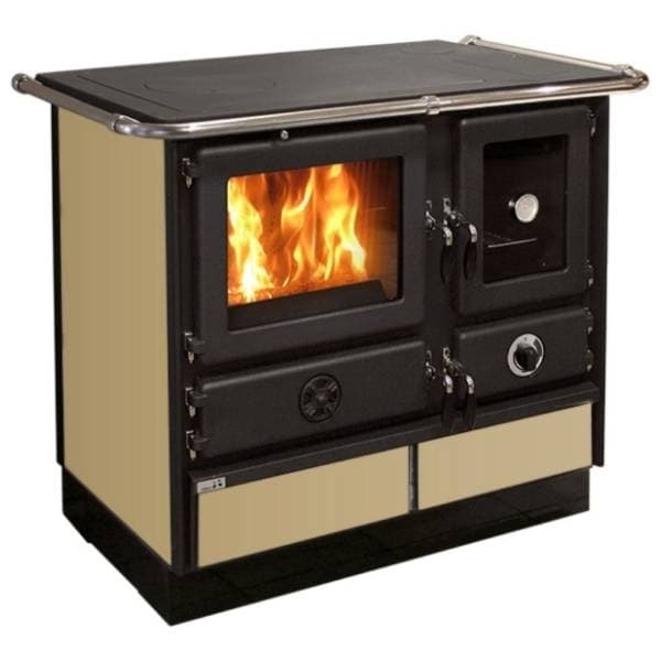 MBS šporet na čvrsto gorivo Super Thermo Magnum 4D desni krem 0