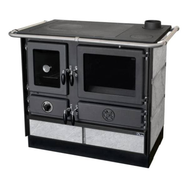 MBS šporet na čvrsto gorivo Super Thermo Magnum 4D desni sivi 0