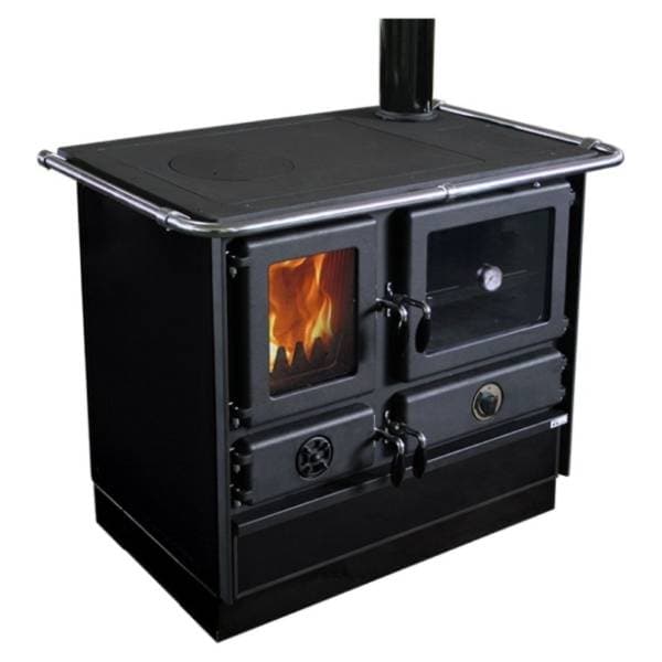 MBS šporet na čvrsto gorivo Thermo Magnum Plus 4D desni crni 0