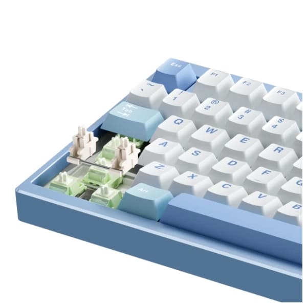 MCHOSE bežična tastatura GX87 Lite blue nano spraying 2