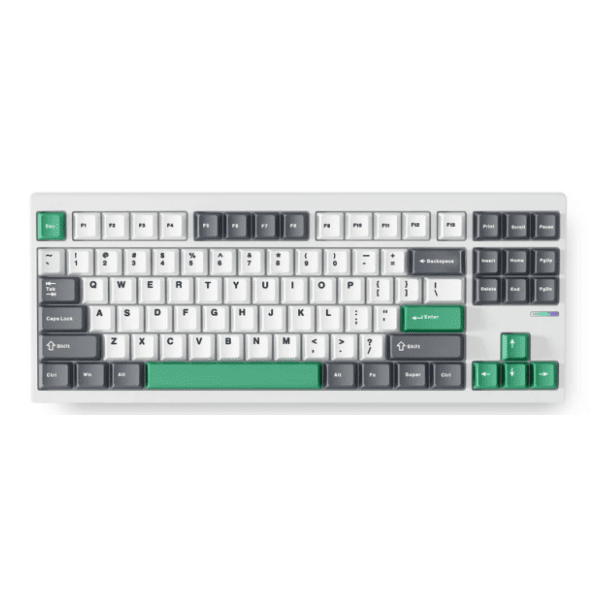 MCHOSE bežična tastatura GX87 Lite white nano spraying 0