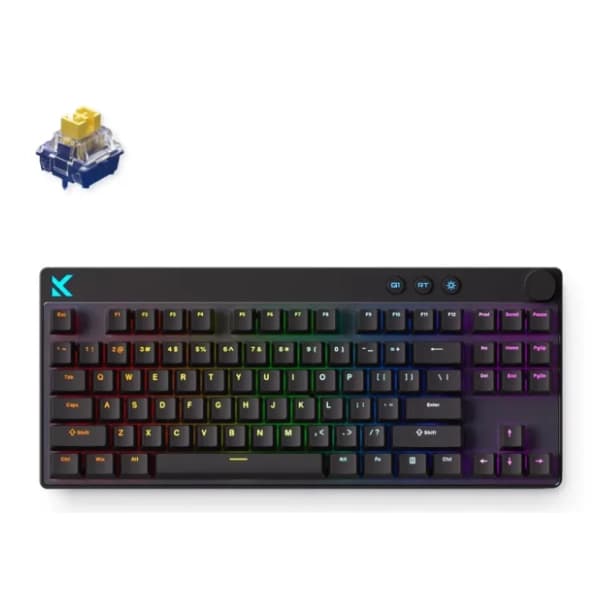 MCHOSE tastatura Mix 87 Hall Effect Magnetic Switch black 1