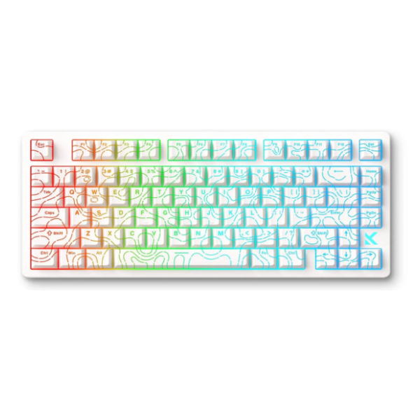 MCHOSE tastatura Jet 75 Hall Effect Magnetic Switch white 0