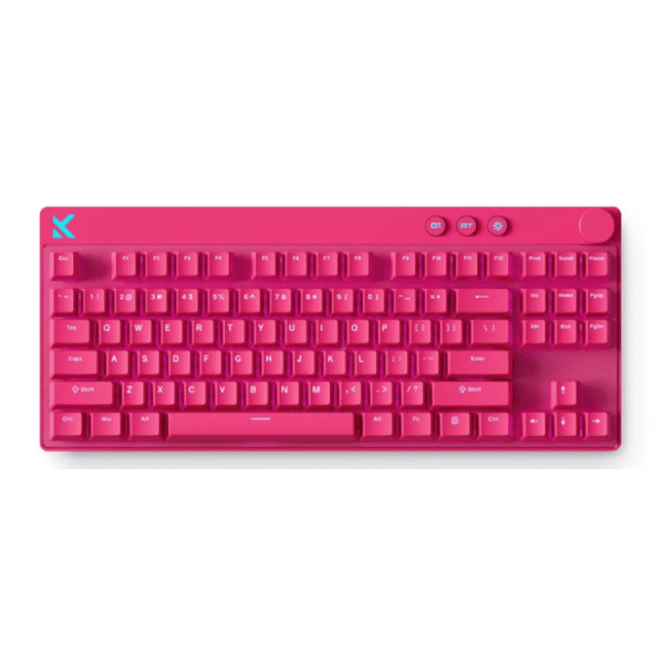 MCHOSE tastatura Mix 87 Hall Effect Magnetic Switch rose red 0